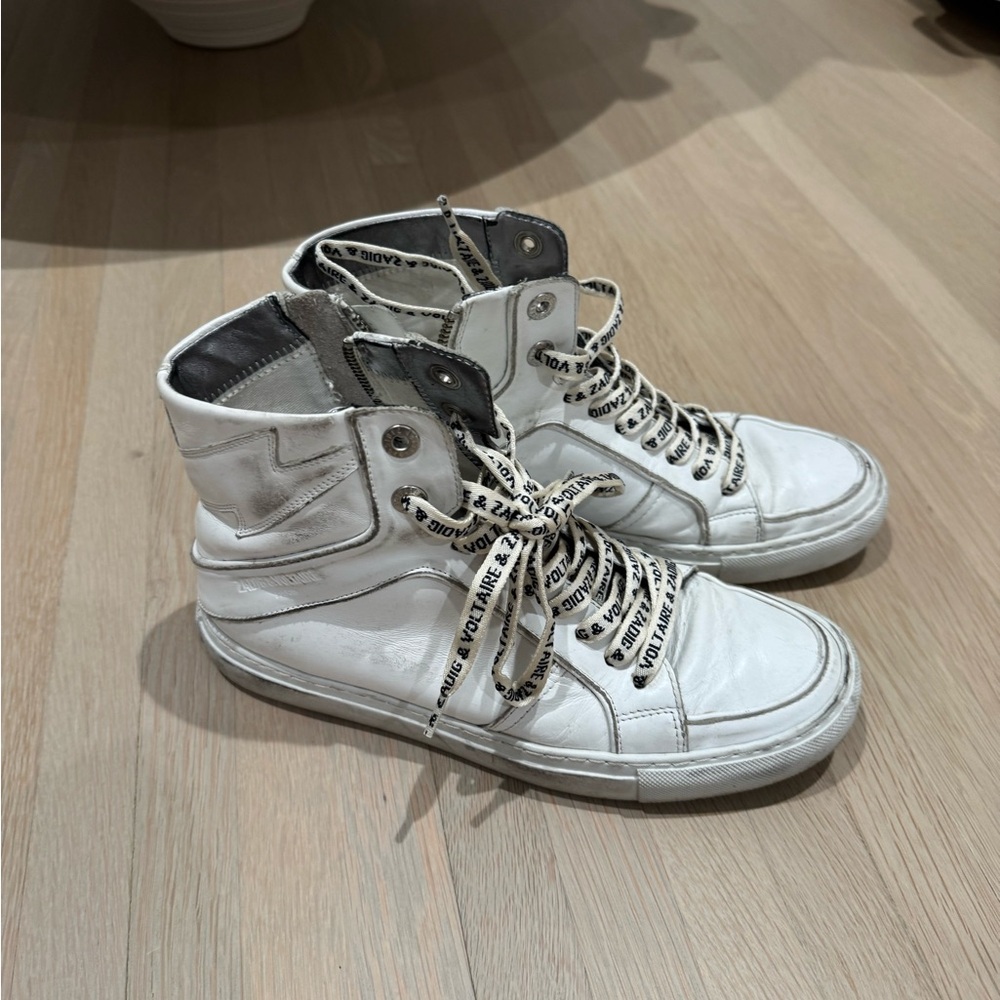 White High-Top womens Sneakers